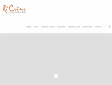 Tablet Screenshot of hotelricoeme.be